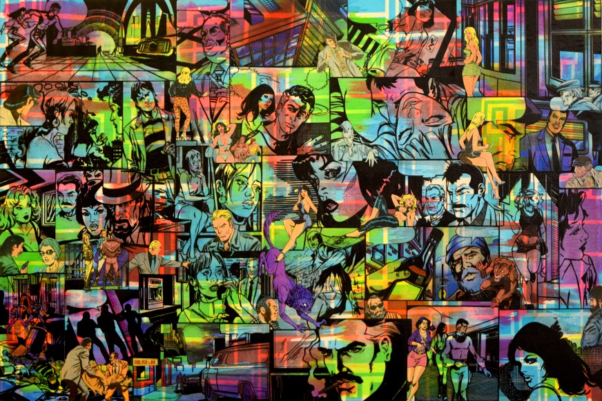 Raven Schlossberg, Blue City, 2014