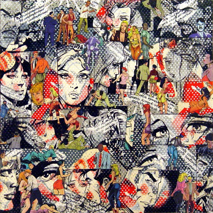 Raven Schlossberg 'Tranquilo' 2013, 24 x24in.